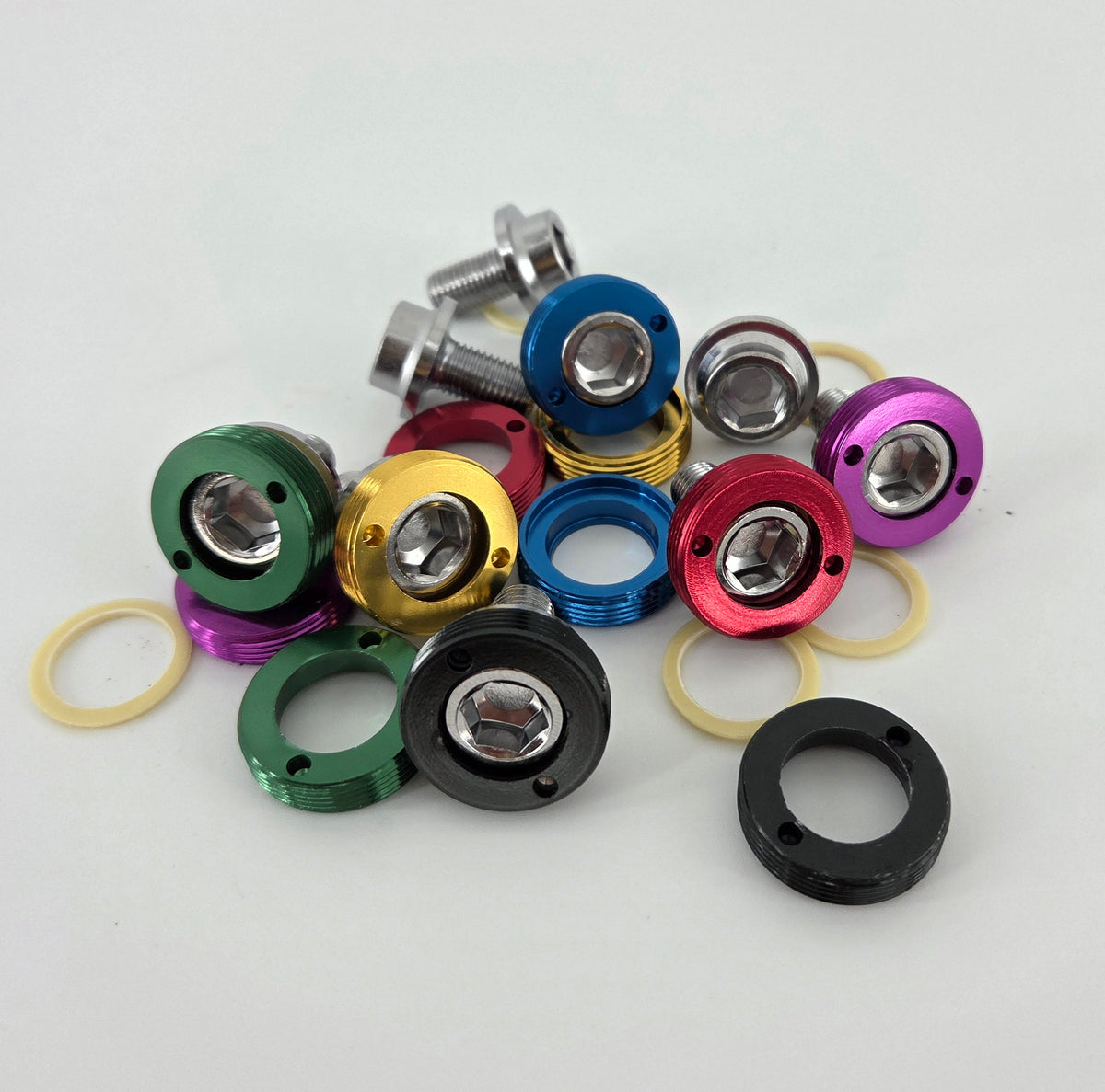 Dust Caps & Crank Arm Bolt