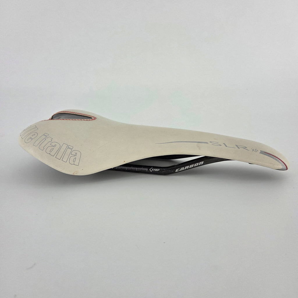 Selle Italia SLR XP Carbon Saddle - White (NOS)