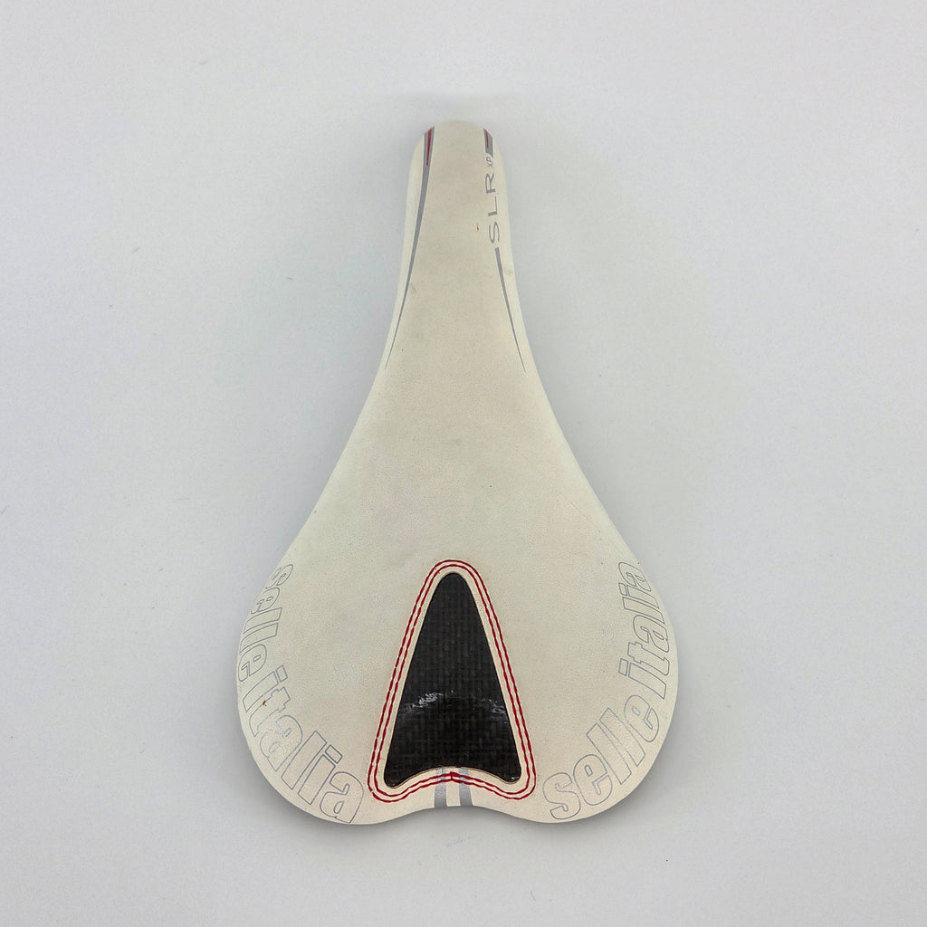 Selle Italia SLR XP Carbon Saddle - White (NOS)
