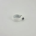 Oversized White Seat Post Clamp
